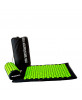 Rea Acupressure Set πιέσεων: Στρώμα 72x43cm & Μαξιλάρι 37x15x10cm - Μαύρο/Λαχανί
