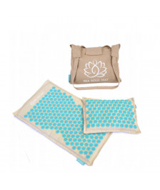 Rea Soul Set: Στρώμα 72x45cm & Μαξιλάρι πιέσεων 34x45cm - Γαλάζιο