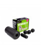 Rea Massage Set 4 τμχ : Κύλινδρος (29x15cm & 12x5,3cm) Mπάλα (Single 8cm & Twin 16x8cm) - Μαύρο