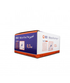 Σύριγγες BD Microfine™ Plus Insuline 0.3ml & G-30 [0,3 x 8mm] (100τεμ)