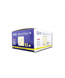 Σύριγγες BD Insuline Microfine™ Plus 0.5ml & G-30 [0,3 x 8mm] (100τεμ)
