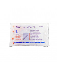 Σύριγγες BD Insuline Microfine™ Plus 1ml & G-29 x 1/2" [0,33 x 12.7mm] (100τεμ)