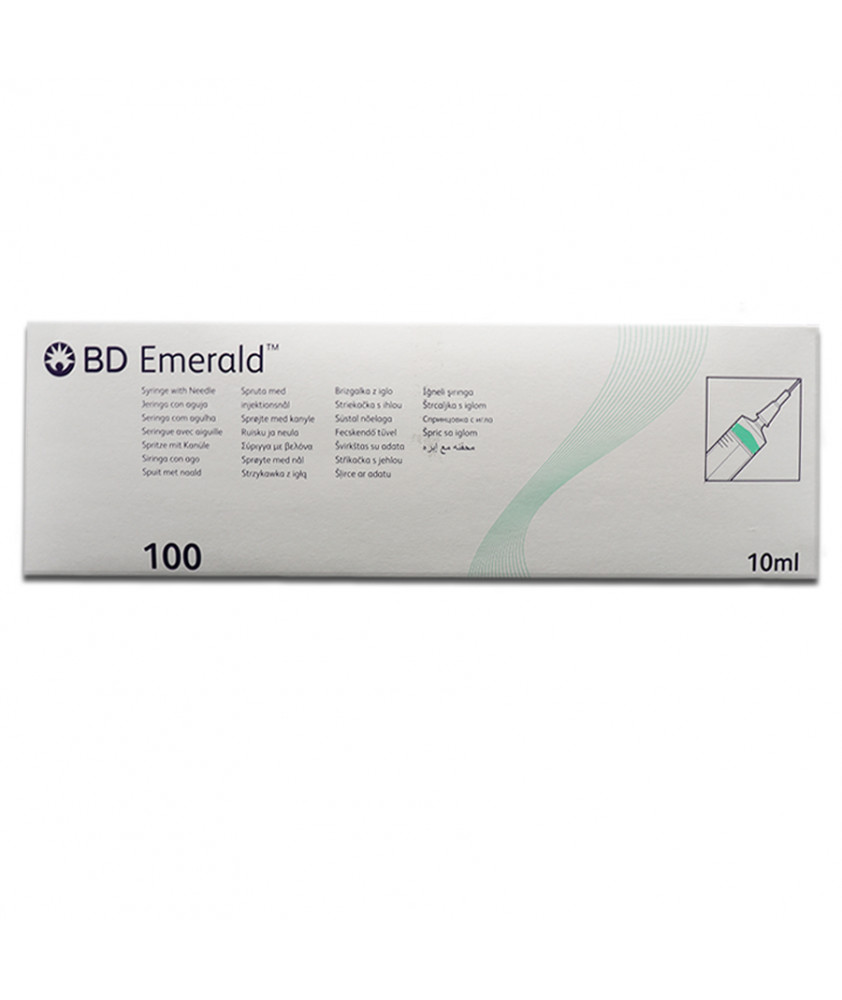 Σύριγγες BD Emerald™ 10ml & G-21 x 1½" [0,8 x 40mm] (100τεμ)